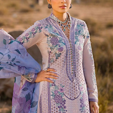 Al Zohaib Mahiymaan Luxury Lawn'24 M-06