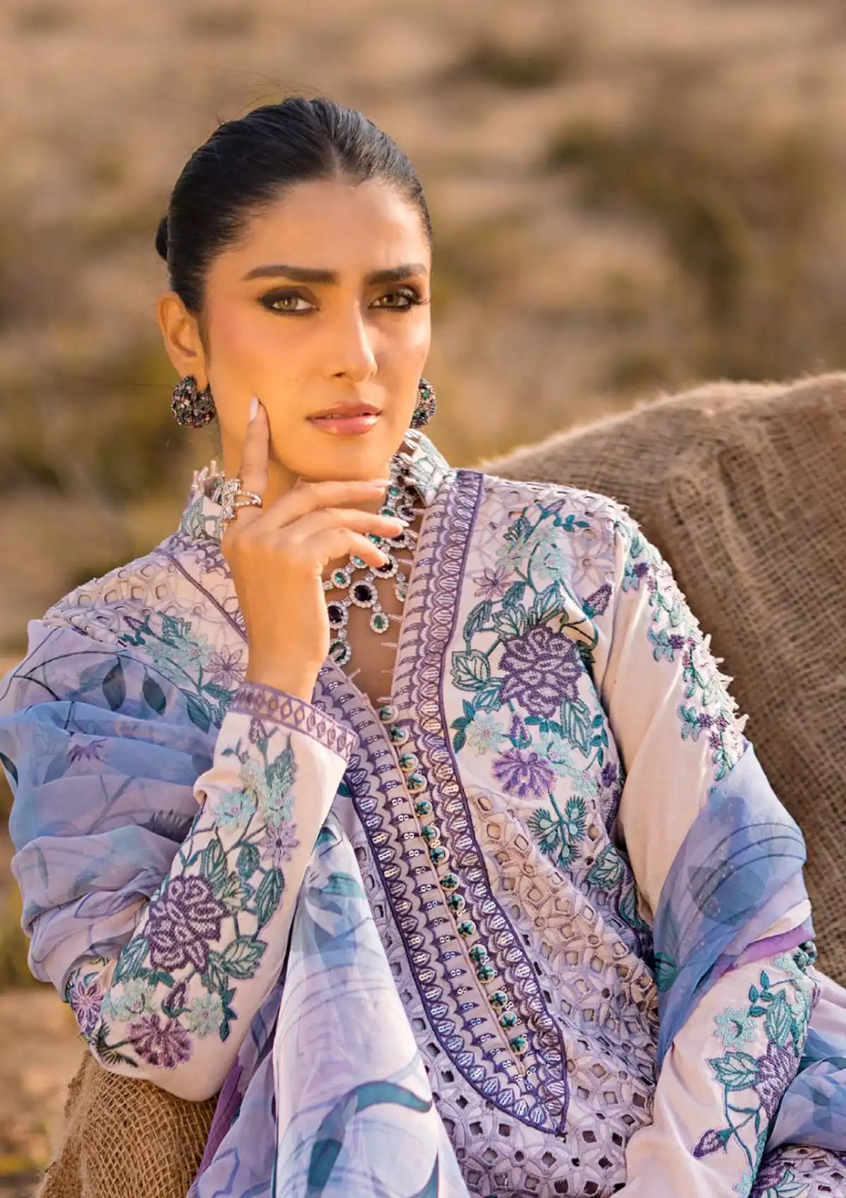 Al Zohaib Mahiymaan Luxury Lawn'24 M-06