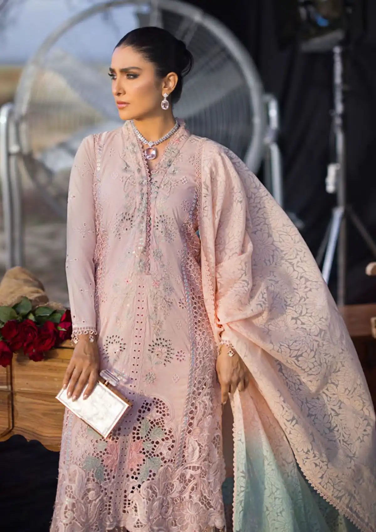 Al Zohaib Mahiymaan Luxury Lawn'24 M-07