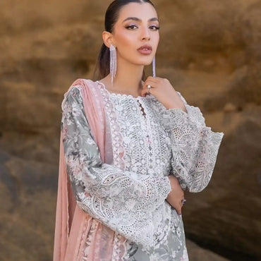 Zainab Chottani Luxury Chikankari'24 D-10A Lana